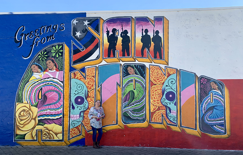 Greetings From SA Mural 2