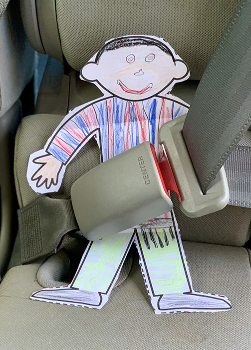 Max Buckled Up in SA