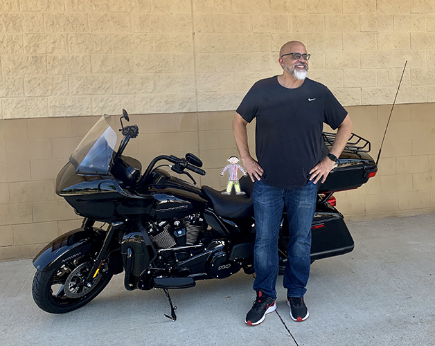 Poppy & His Harley-fm